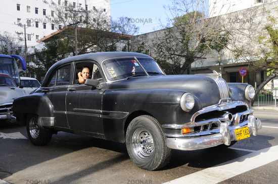 typisches amikanischer Oldtimer typical american oldtimer old car Kuba 
